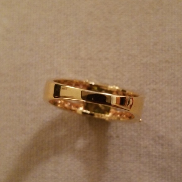 Belle Vie Green Tanzanite 14K Gold Filled Ring 8 - Picture 5 of 7